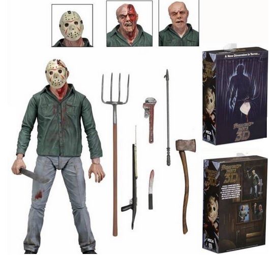 Figurina JASON friday the 13th, 18 cm, Neca, Jason black friday