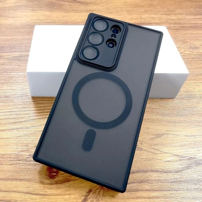 Samsung S25,S24,S23,S22 всички модели magsafe кейс защита на камерите