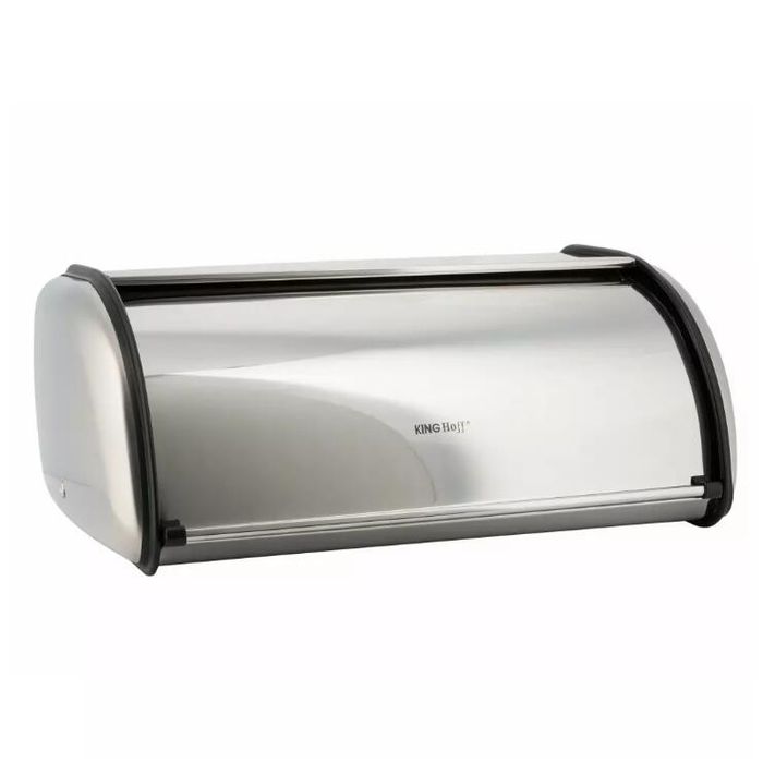 Cutie pentru paine, argintiu, 36x24x15 cm, KingHoff