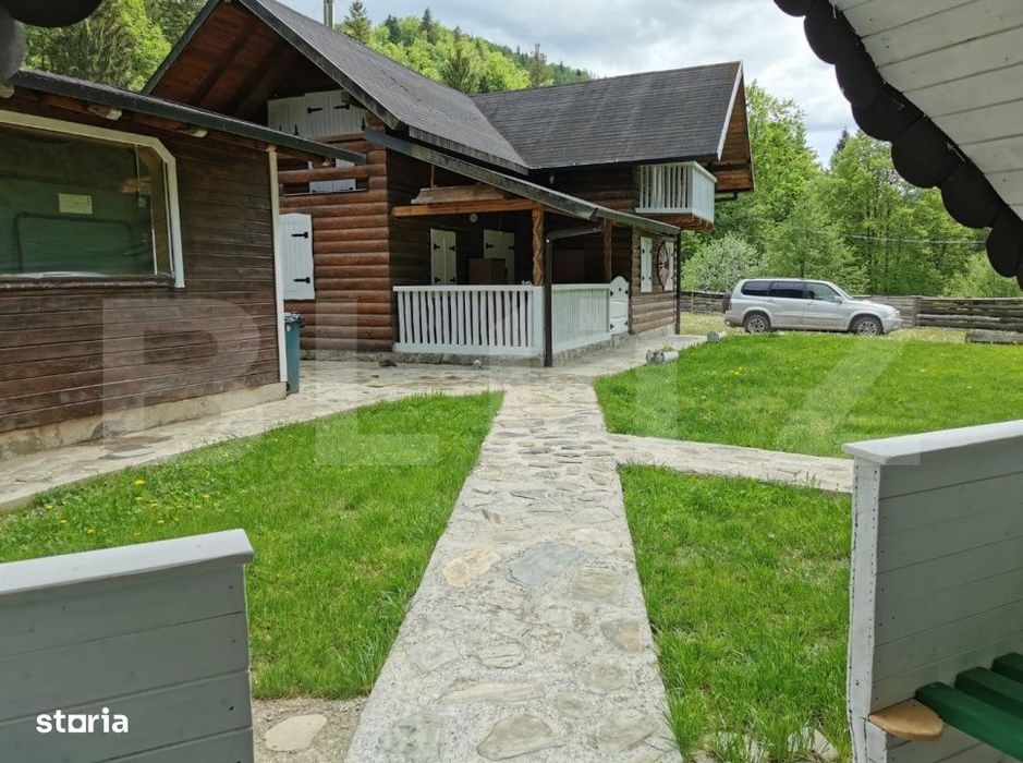 Cabana/Casa de vacanta in Molid, SV, 136 mp, teren cu 3300 mp, Iaz cu