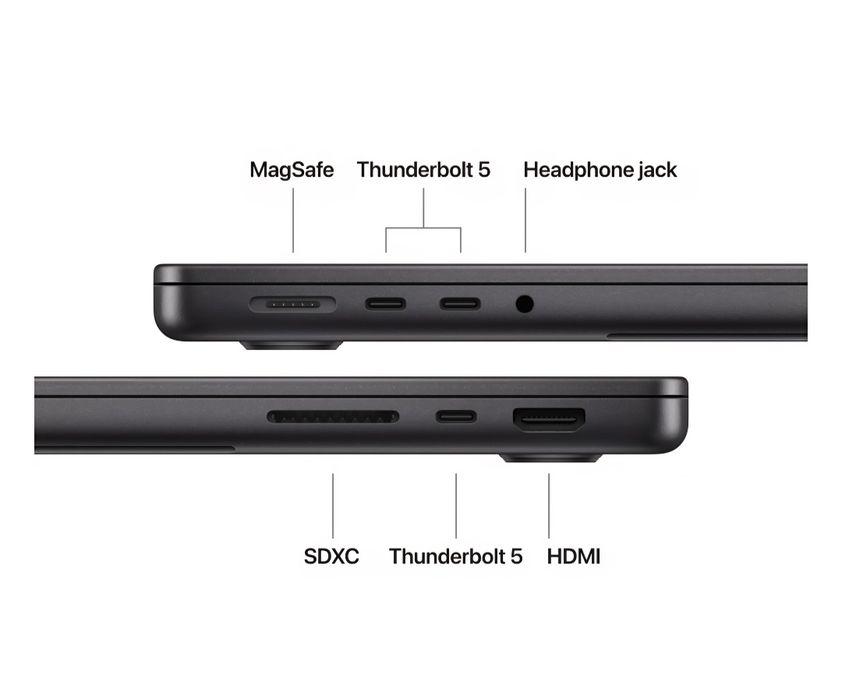 MacBook Pro 16.2" M5 Max / 36GB / 2TB / Space Black