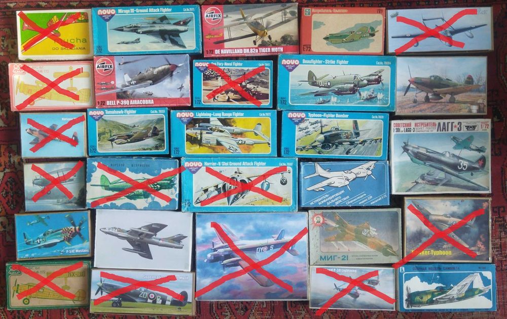 конструктор самолёта модель сборная А-31 в масштабе 1/72 NOVO