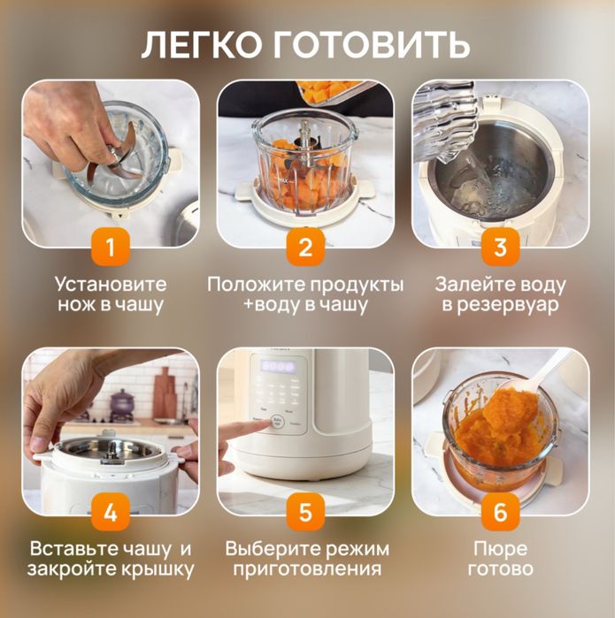 Продам блендер-пароварку