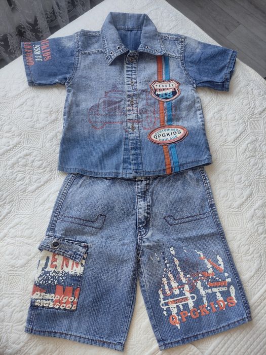 Джинсовый костюмчик