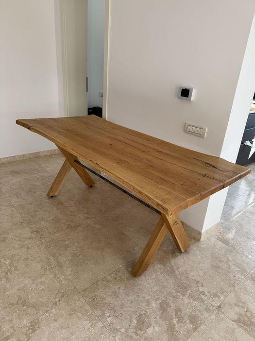 Masa living / terasa lemn masiv stejar