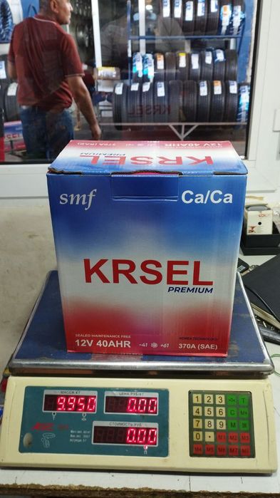 KRSEL 75Ah Корейс Аккумулятори 6 Ой Кафолат бепул у́рнатиш