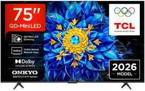 Телевизор TCL 75 P8L Премиум QD-Mini LED, 4K Google TV  NEW 2026г