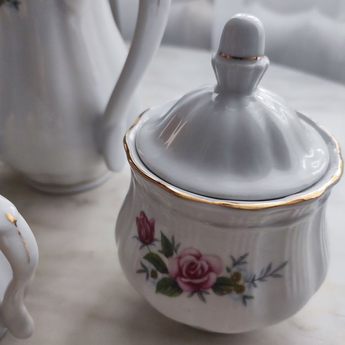 Винтажный кофейный сервиз