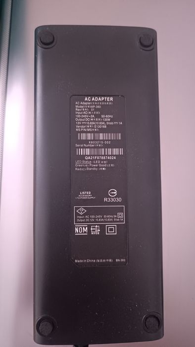 Блок питания для Xbox 360 (135W)