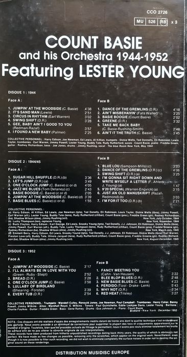 Vinil Louis Armstrong Nat King Cole  Count Basie Jazz & Blues vinyl