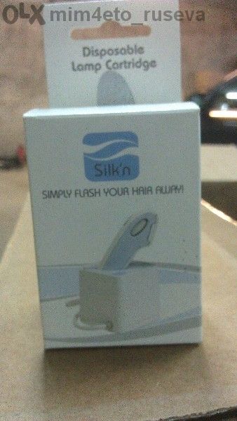Намаление!silk´n Ipl фотоепилатор+3 лампи -нов