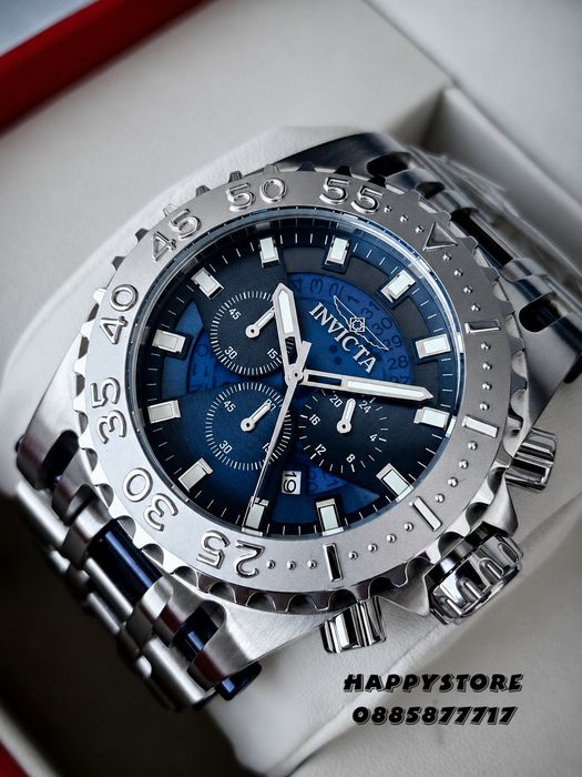 INVICTA Raptor Silver 50 mm, Инвикта нов мъжки часовник