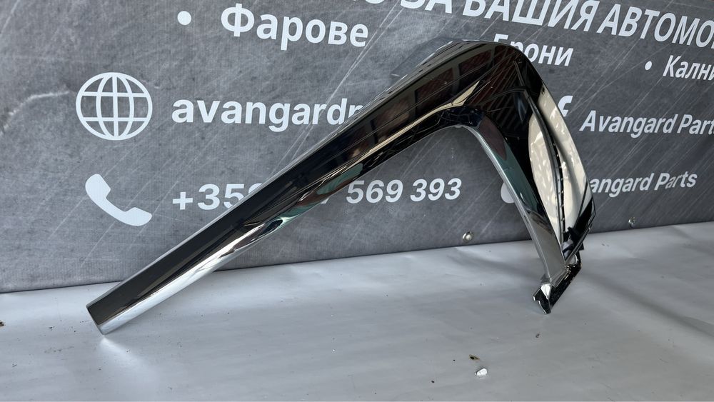 2 бр дясна лайстна на предна броня Mitsubishi Outlander 2016-2021