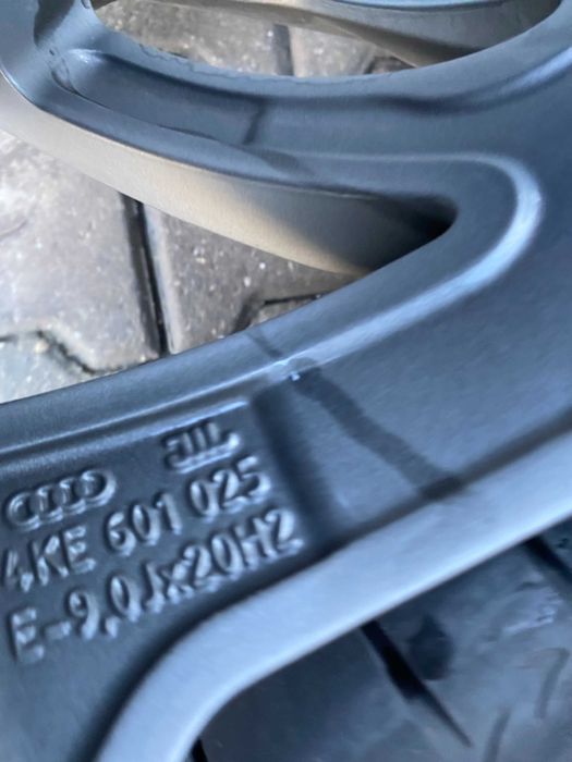 Jante Audi  A8 A7  Anvelope iarna Michelin 265 40 20