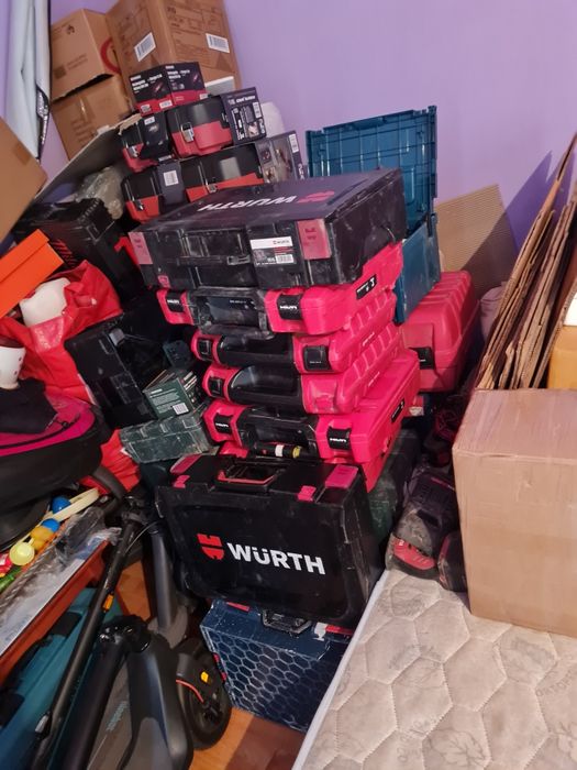 Scule profesionale originale marca DEWALT,MAKITA,METABO,WÜRTH,HILTI...