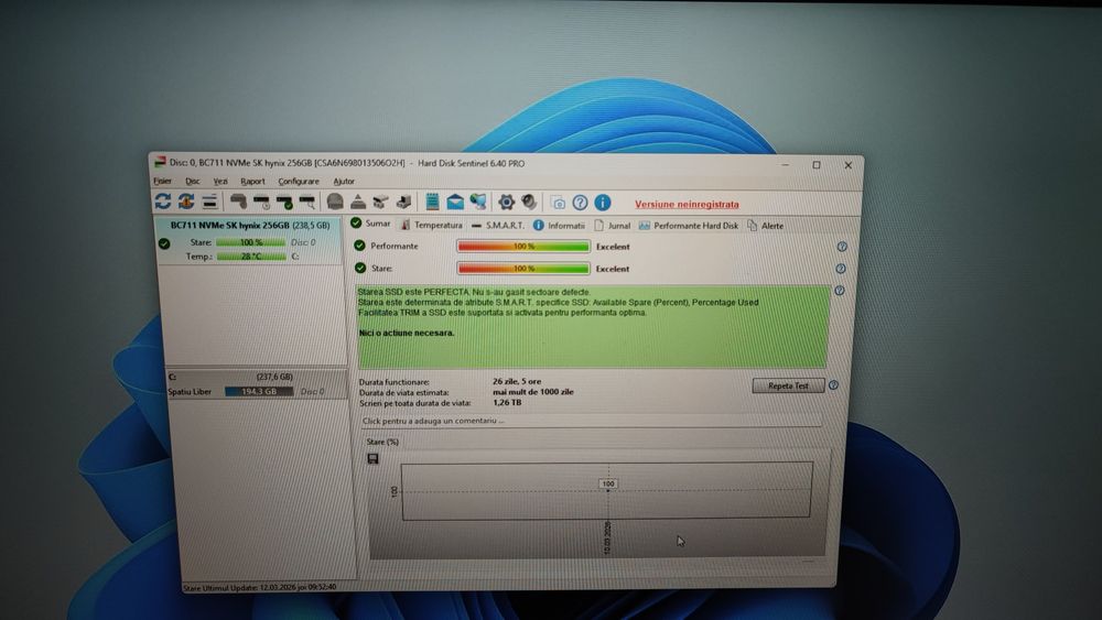 Dell Inspiron ( i3 gen11, 8 Gb ddr4, ssd NVMe 256 gb, baterie 4 ore)