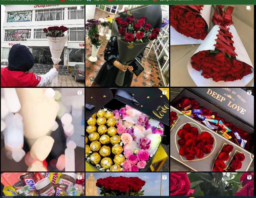 Qarshi gullar rafaello