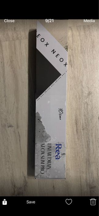 Линеен сифон за баня