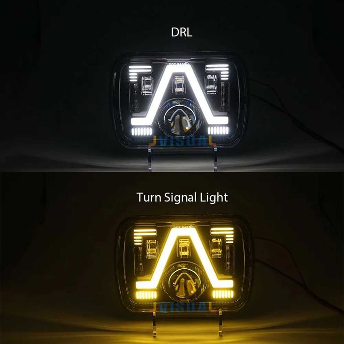 НОВ МОДЕЛ 200W LED Фарове за джип Cherokee Wrangler Daihatsu Feroza