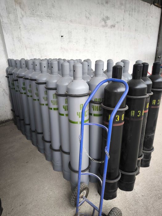 Аргон высокой чистоты 5.0 (99,999%) и 6.0 (99,9999%) в 40л баллоне
