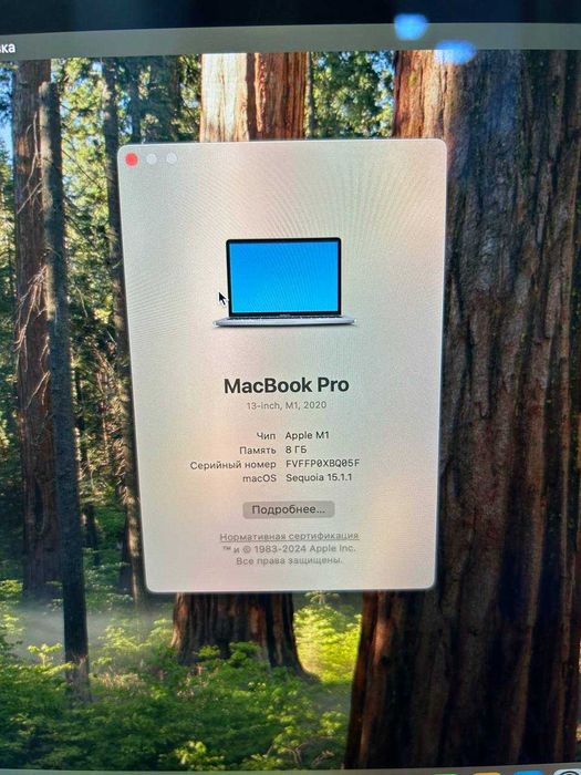 MacBook pro 13-inch, M1, 2020 / СА65392