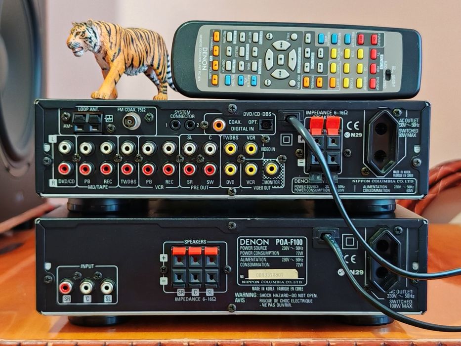 Denon AVR-F100/POA-F100 Luxury Series. Sunet de calibru. Preț fix !