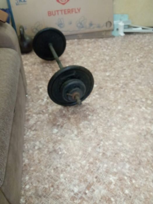 Продам штангу с блинами