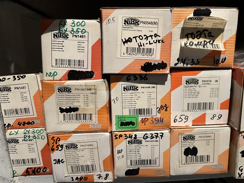 Колодки оптом NIBK