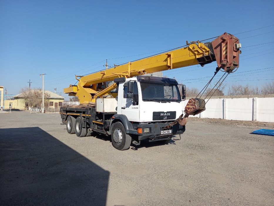 Автокран MAN CLA 25 тон