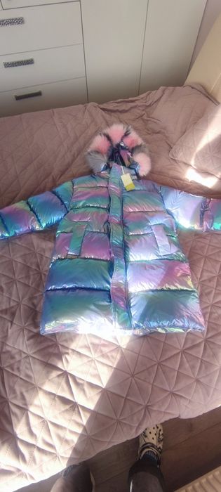 Зимно яке Момиче размер 154-160 ново