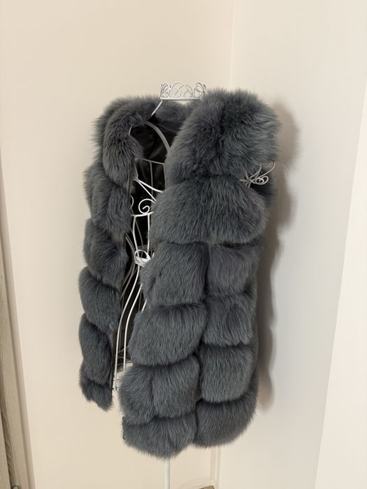 Елек от естествена лисица