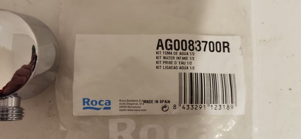 Стенно коляно Roca извод за вода