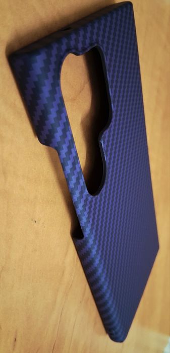 Husa Samsung S23 Ultra,model carbon Purple.