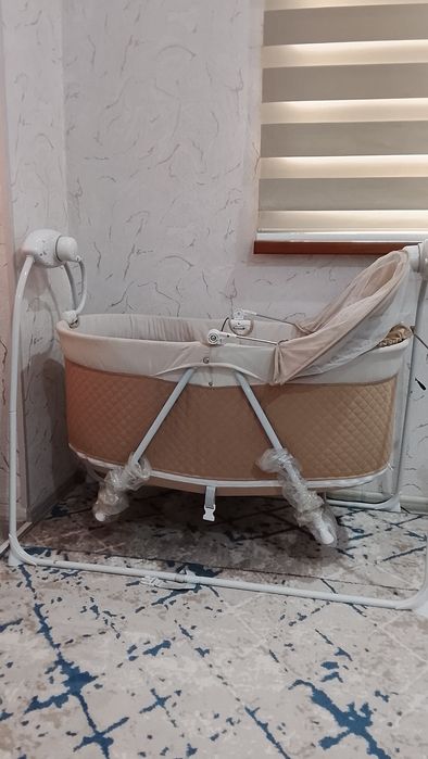 Детская электрическая колыбель-кровать