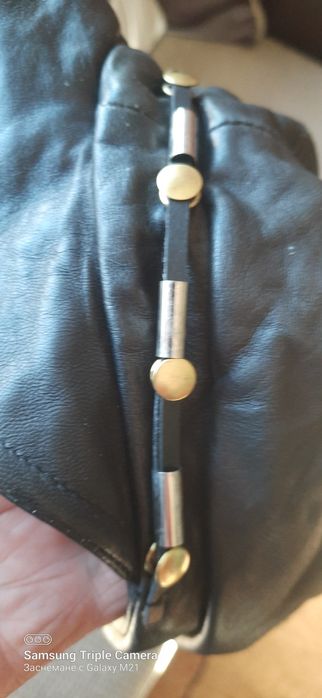 шапка  унисекс оригинална естествена бивалска кожа