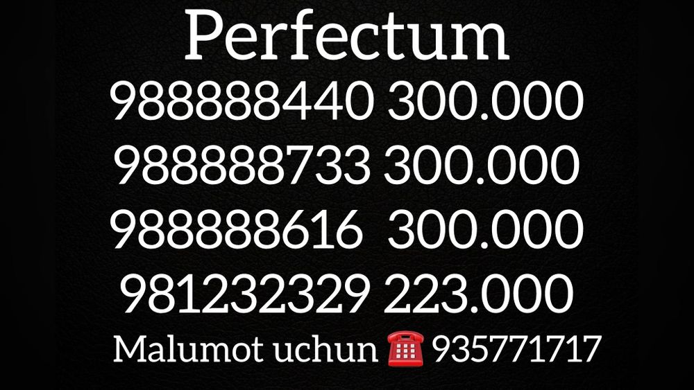 Perfectum Ynusobod