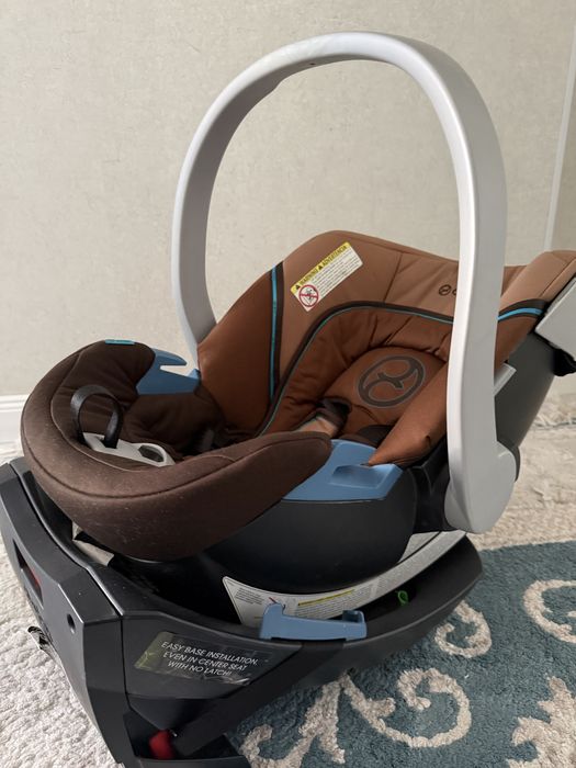 Продам автокресло Cybex Aton люлька+изофикс