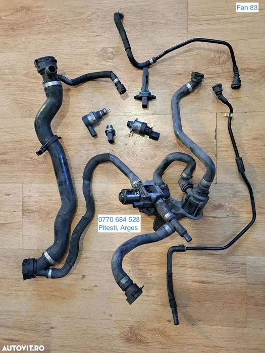 Furtun lichid racire f10+lci f11+lci f15 Pompa auxiliara apa Conducta radiator g11 g30