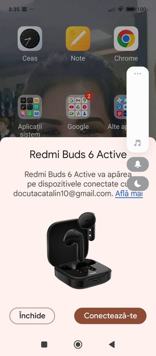 Vînd urgent căști wireless redmi