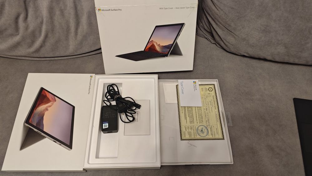 Ноутбук Microsoft surface pro 7