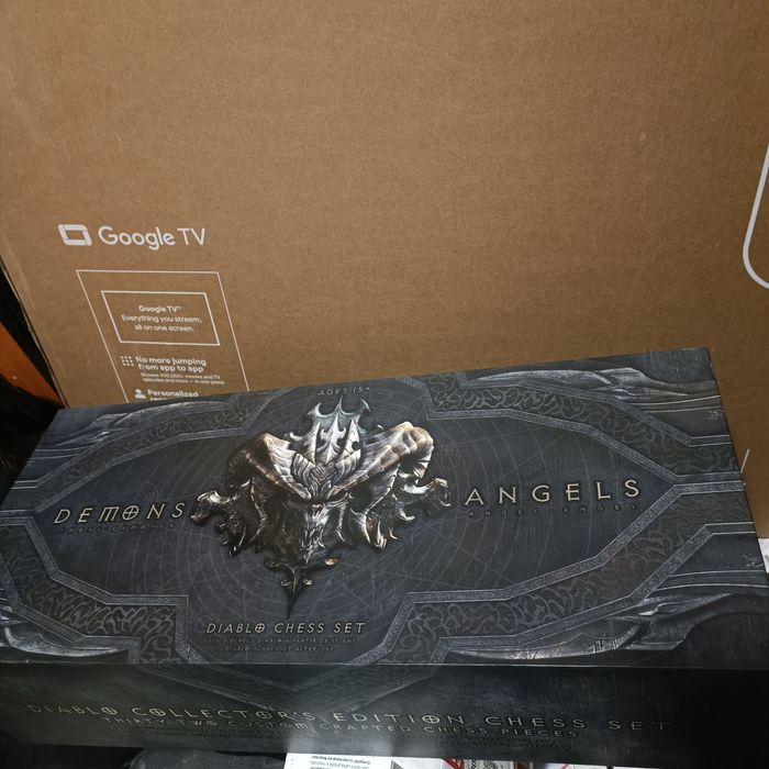 Set Șah Diablo III BlizzCon 2014 – Ediție Limitată de Colecție (Doar 800 în lume!)