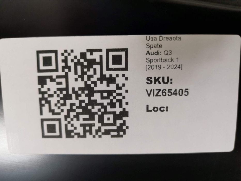 Дясна задна врата Ауди Q3 Спортбек / Audi Q3 Sportback 1 оригинална