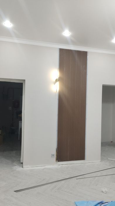 Обой покраска багет плинтус молдинг