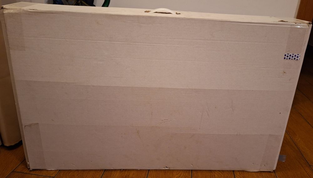 Patut bebe carton Foldo cu saltea, stare foarte buna