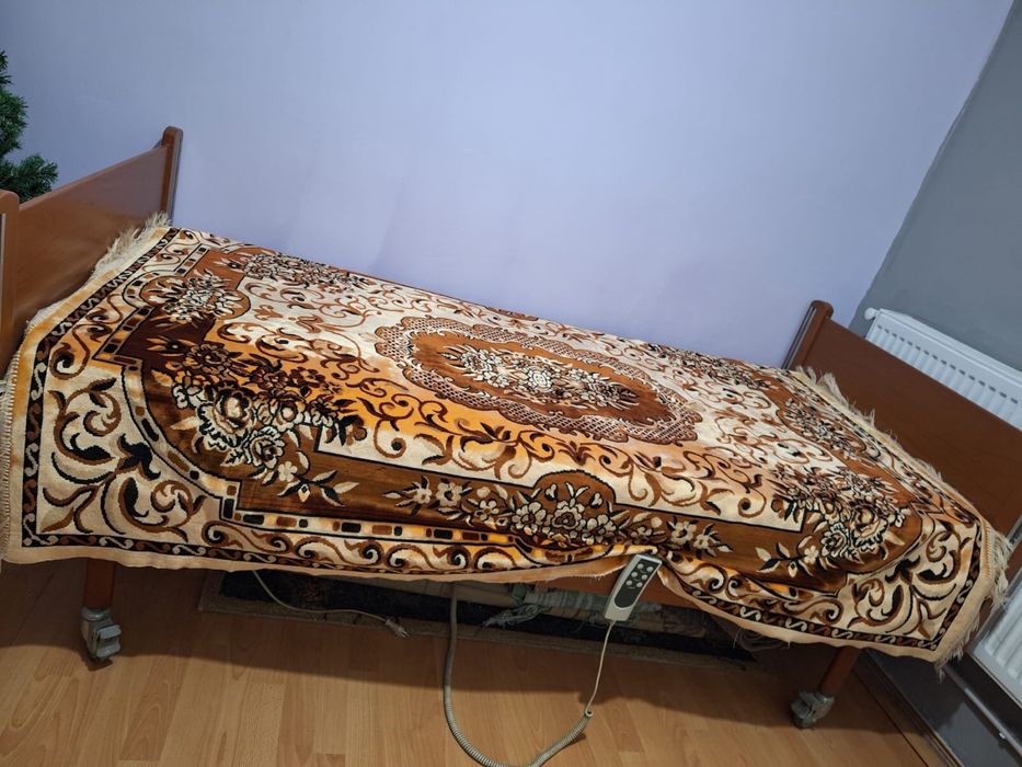 Vand pat medicinal electric cu 3 parti mobile