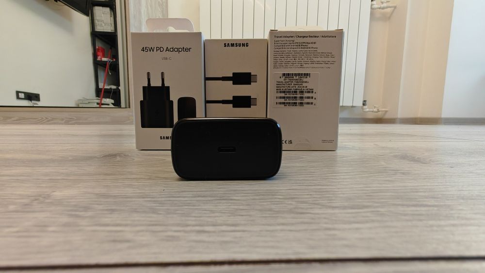 Încărcător Samsung 45w usb c  super fast charge 2.0, S22,s23 24,25,a55