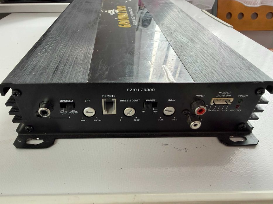 Amplificator auto Ground Zero Iridium GZIA 1.2000D