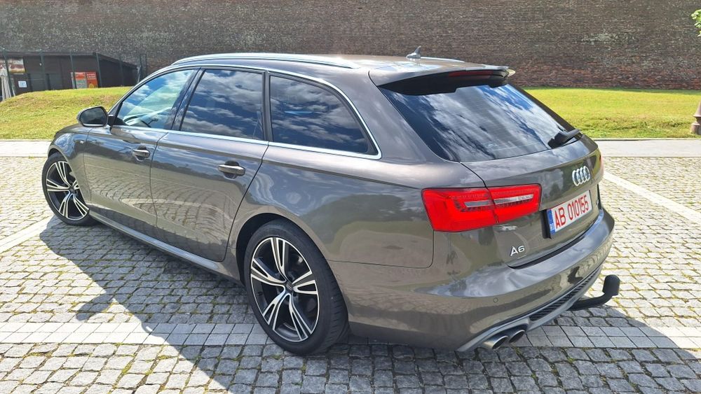 Audi A6 2.0 Tdi 177 CP S Line Navi Mare Xenon Automat Senzori față spate