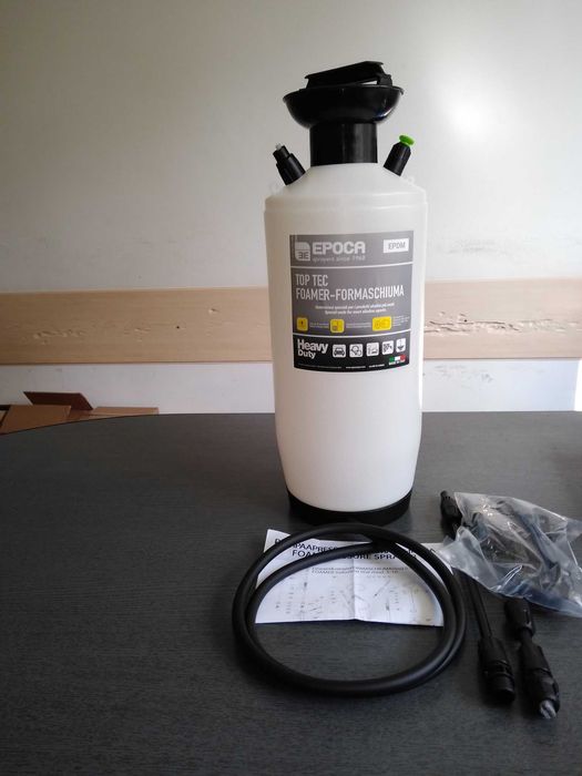 Pulverizator spuma  auto  manual 10Lt TEC 10F +furtun,lance,curea
