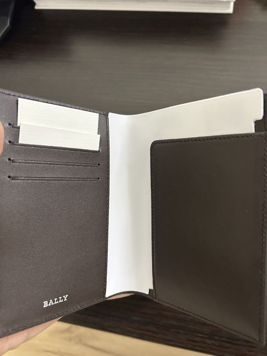 Vand portofel de lux Bally Switzerland, full grain leather, maro